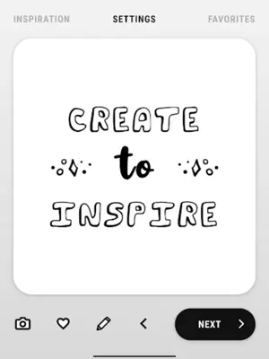 Hand lettering ideas generator android App screenshot 3