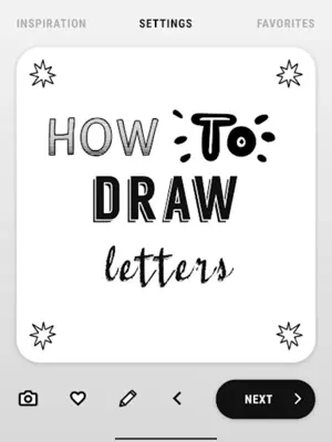 Hand lettering ideas generator android App screenshot 6